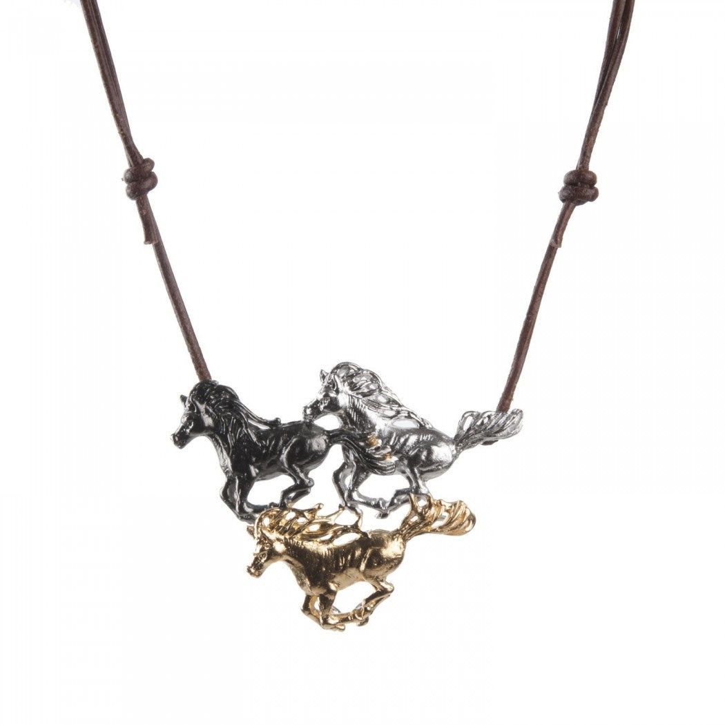 Collana Trio Cavalli