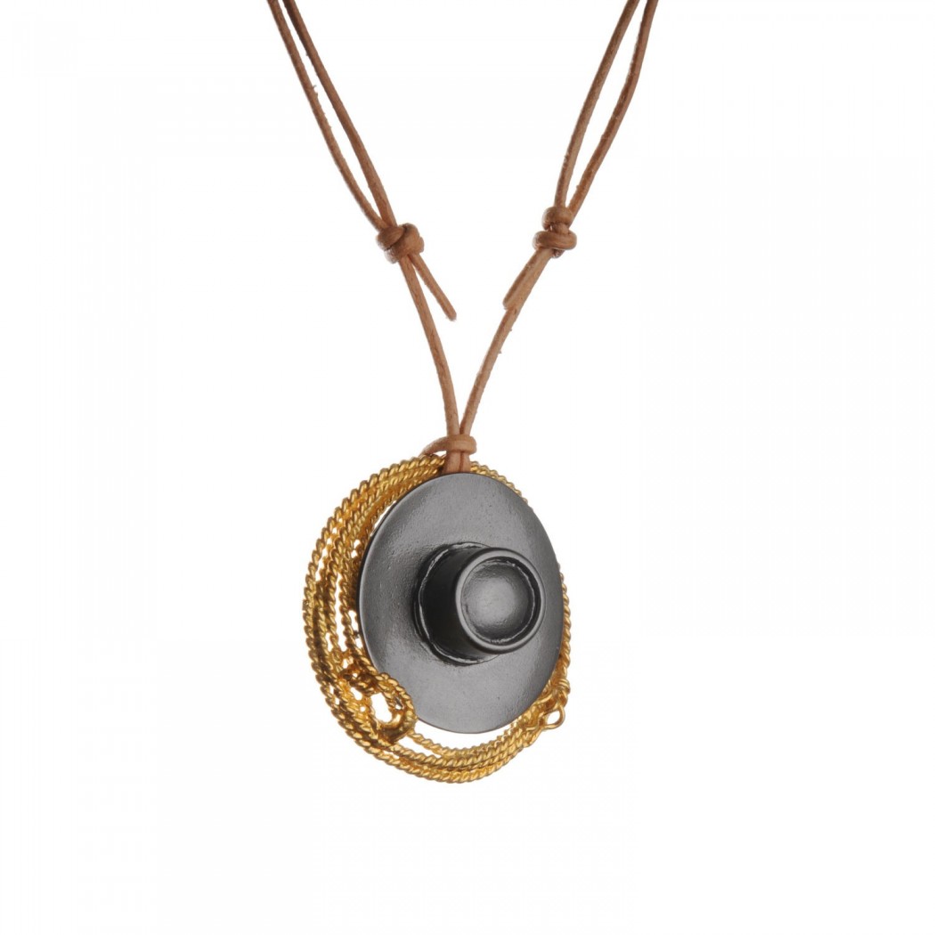 Collana Cappello Western e Lazo