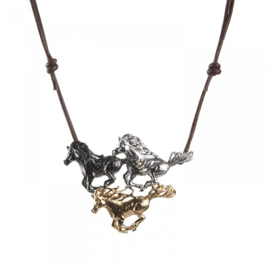 Collana  Trio Cavalli